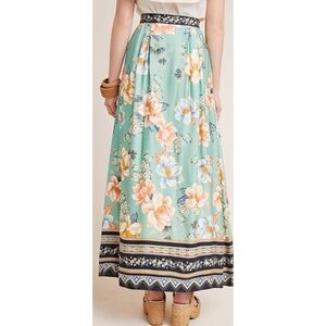 FARM RIO Floral Maxi Skirt with Ruffle Top. 
NEW w/TAG